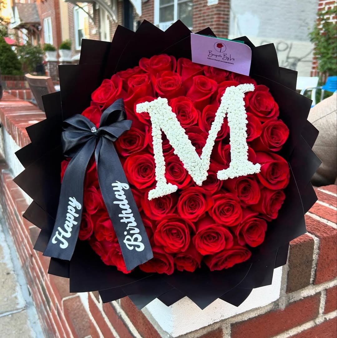 Letter bouquet
